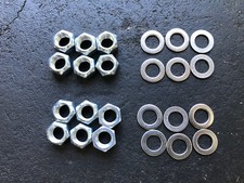 Gm Chevy Dodge Dana 60 Spindle Nuts For Knuckle Studs K30 W250 W350 75-91