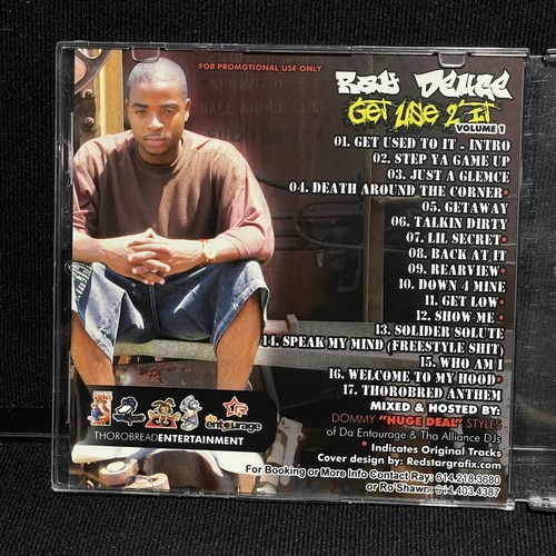 Ray Deuce Get Use To It Promotional CD Volume 1 Thorobread Entertainment - Picture 2 of 3