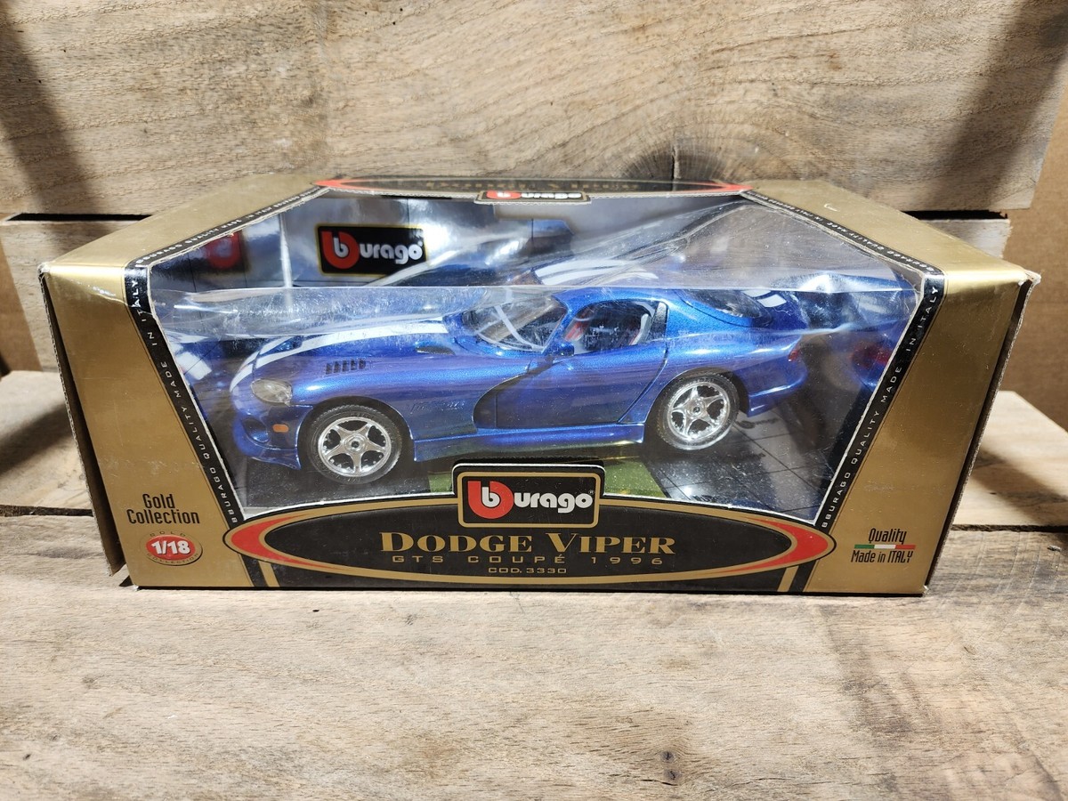 Dodge Viper GTS coupe 1996 1/18 【6095m】 GT Spirit 1:18 scale Dodge Viper GTS Coupe 1996 - Blue(LE
