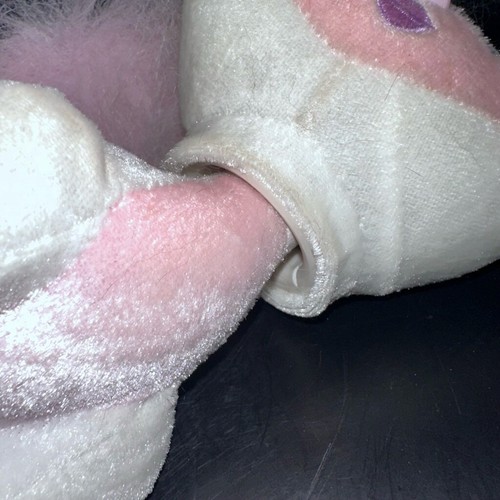 Vintage Bratz Petz Pets Cat Kendall White Pink Posable Plush Kitten BobbleHead - Picture 9 of 9