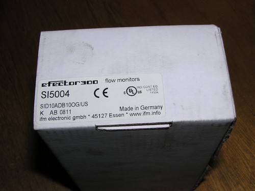NEW - IFM SI5004 SID10ADB10OG/US Efector300 Flow transmitter original box - Imagen 3 de 6