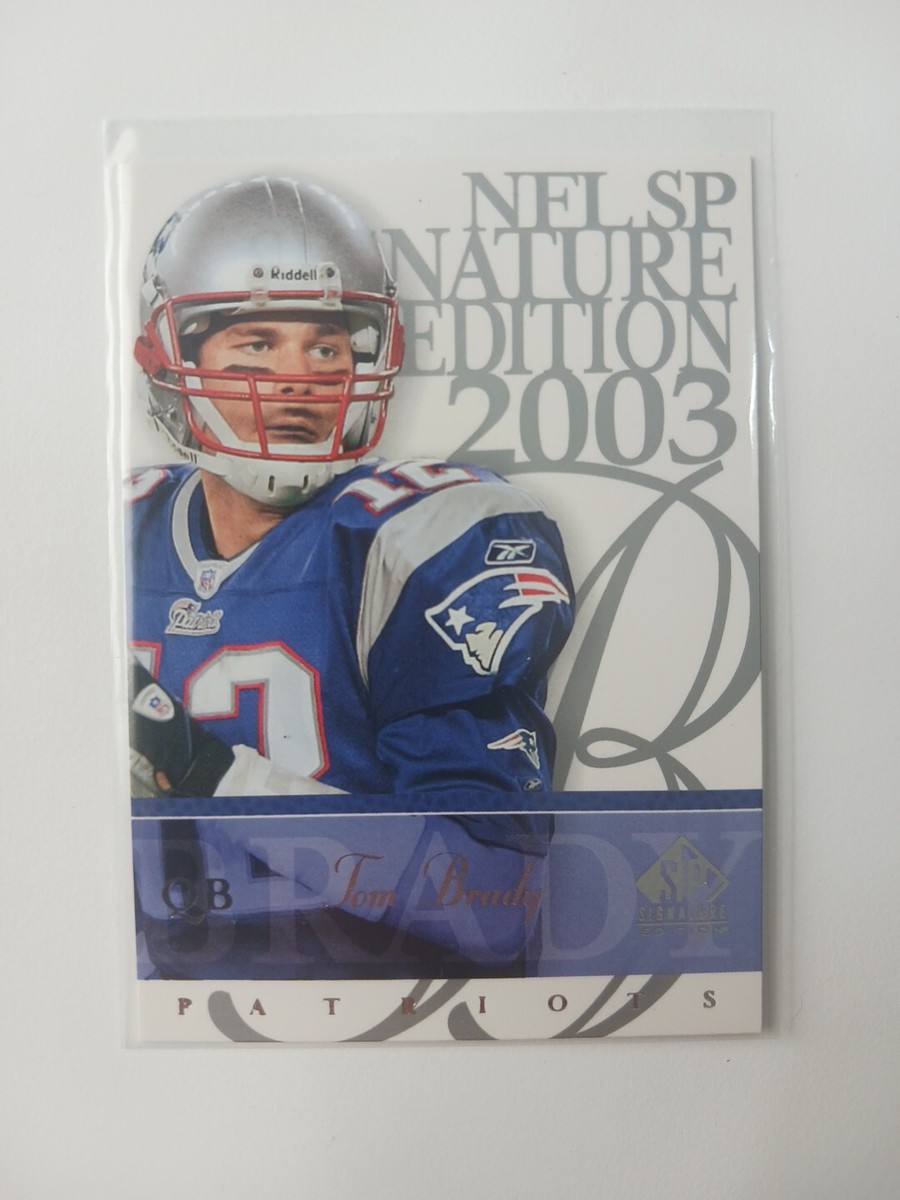 TOM BRADY 2003 Upper Deck SP Signature Edition #88