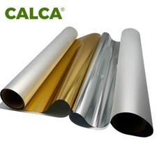 CALCA 24in x 65.6ft DTF Gold / Silver Foil Film Roll Cold Peel DTF Transfer Film