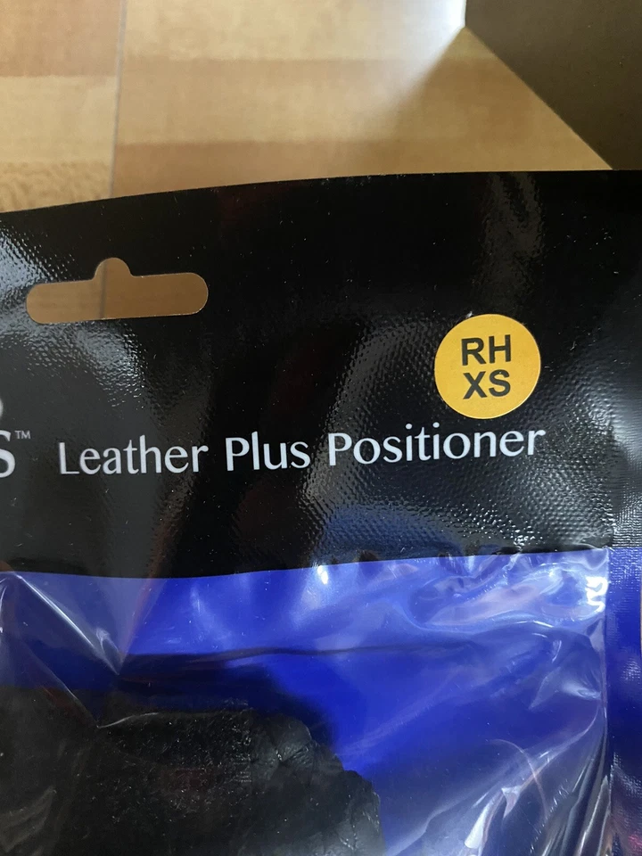 Guante de boliche Robbys Leather Plus soporte para mano derecha XS Foto 3 de 4