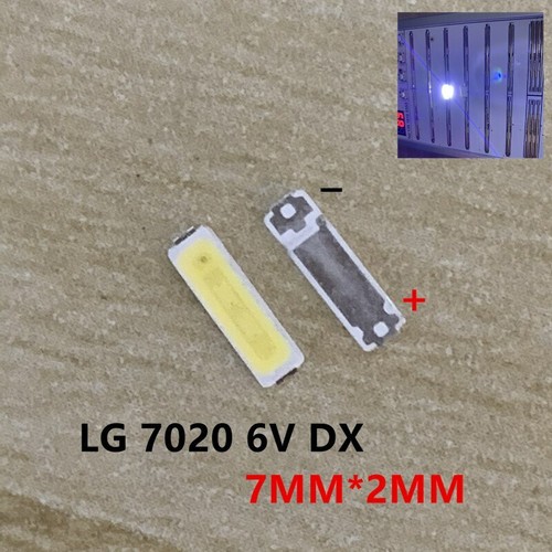 100pcs 7020 7030 8520 3V 6V SMD Beads FOR LED Backlight TV Repair 1W 1.5W - Picture 17 of 24