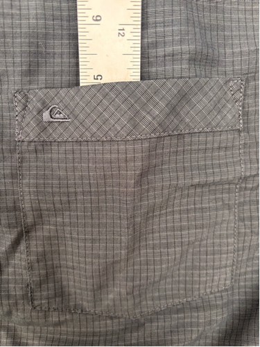 Quiksilver Waterman Collection Button Down Shirt Men's Size M Blue - Picture 7 of 16