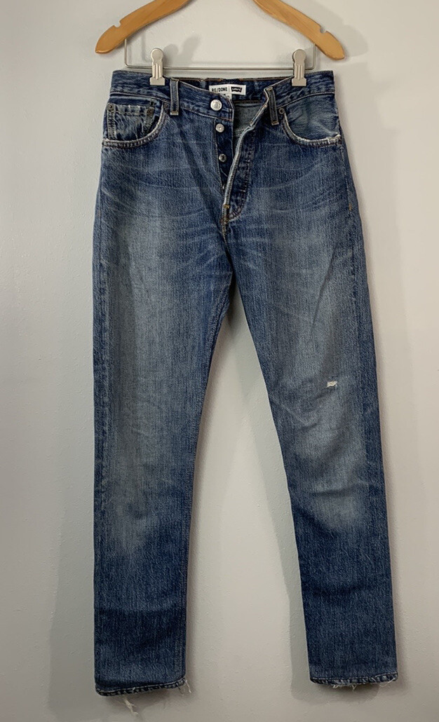 RE/DONE Levi's Jeans High Rise 25 | eBay