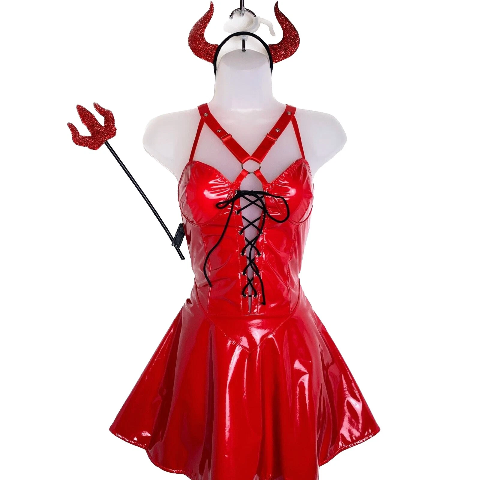 Látex Devil Costumes