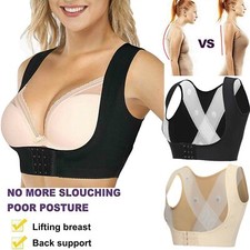Fajas Colombianas Chest Brace Support Back Posture Corrector Push Up Bra Shaper
