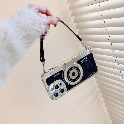 3D Vintage Camera Case Shockproof Girl Cover For iPhone 15 Pro Max 14 13 12 11 - 第 9/31 張圖片