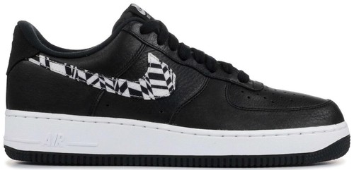 Size 12 Nike Air Force 1 Low Black Tiger Camo Sneakers Men  display picture 1