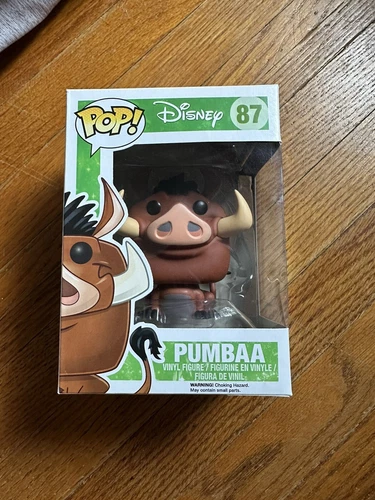 Funko POP! Disney The Lion King Pumbaa #87 Vaulted Rare NEVER OPENED