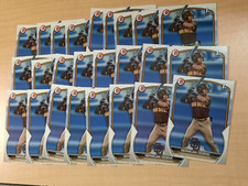 Nerwilian Cedeno 2023 1st Bowman Prospects BP-81 Rookie RC Padres Lot Of 25