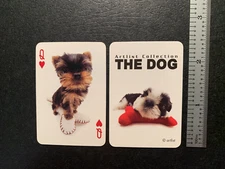Swap Playing Card  MINI DOG   Queen of Hearts   ARTLIST COLLECTION One Card Only