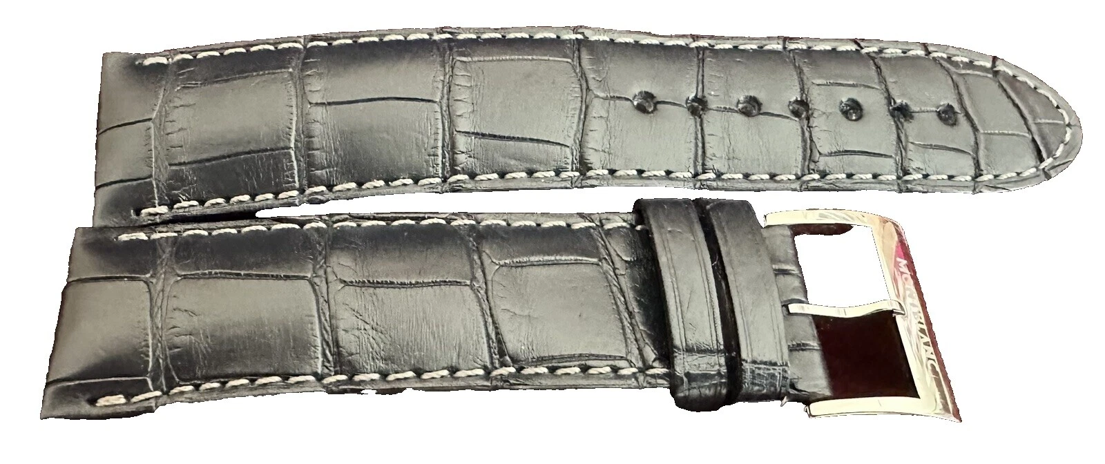 Reloj de pulsera Correa de dos piezas Montblanc Cuero Bandas de