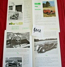 N°4802 / dépliant MG TD