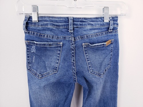 Joes Jeans 7 Capri Distressed Frayed Hem Adjustable Waist Girl CLEARANCE SALE - Picture 5 of 6