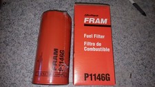 FRAM FUEL FILTER P1146G NEW, BF5800, P556915, FF5207, LFP815FN, WK962/11