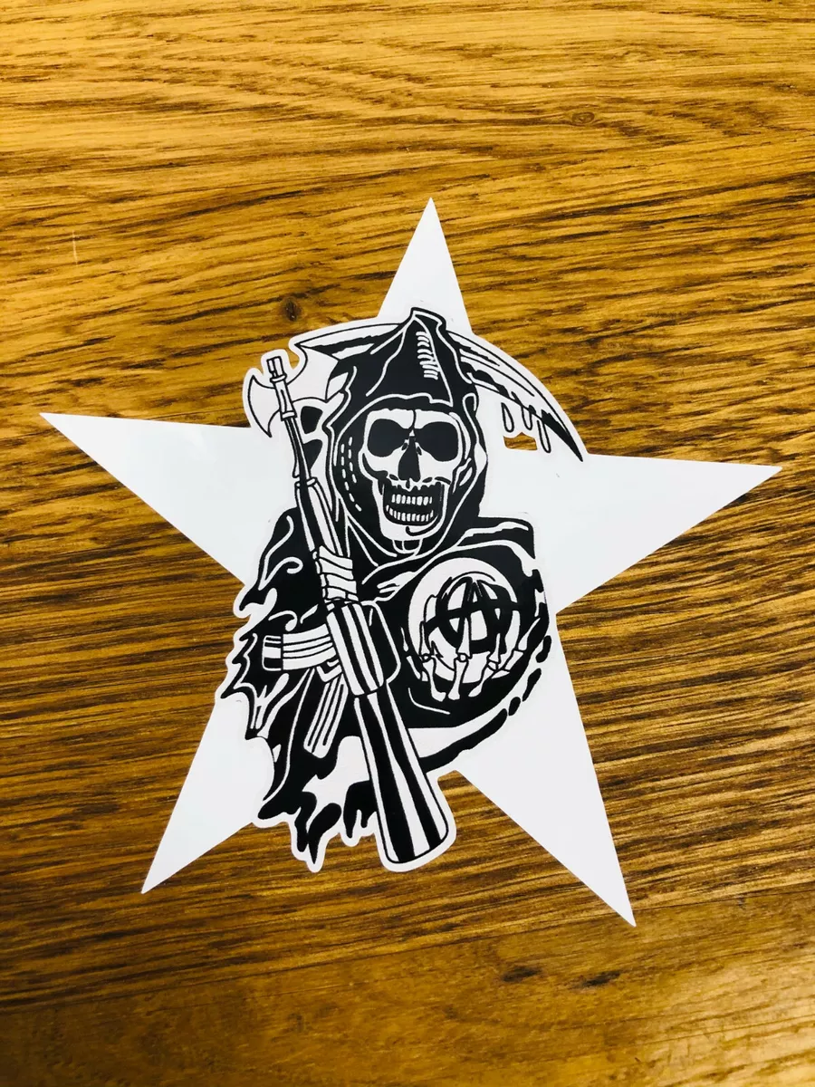 dictator Locomotief dubbele Sons Of Anarchy Sticker Samcro Biker Stern Soa Skull 1% Chopper Mi498 | eBay dictator Locomotief dubbele Sons Of Anarchy Sticker Samcro Biker Stern Soa Skull 1% Chopper Mi498 | eBay