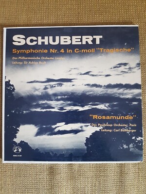 SCHUBERT | Symphonie Nr. 4 C-moll ''Tragische'' | Boult | ''Rosamunde'' | MMS-2139