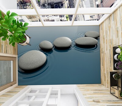 3D Stone Lake SKE3139 Floor WallPaper Print Decal Epoxy Floor Deco Kay