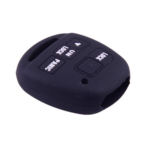 1pcs Black 3 Buttons Key Fob Cover Fit for Lexus ES GS LS IS RX SC LX New - Picture 2 of 4