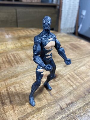 2006 Hasbro Spiderman Damaged Black Suit Symbiote Figure | eBay