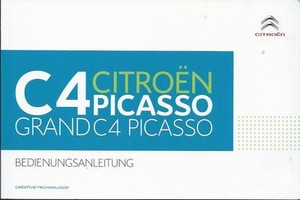 Citroen C4 Picasso Grand Picasso Betriebsanleitung 16 Bedienungsanleitung Ba Ebay