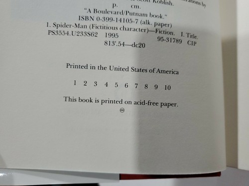 !Spider-Man 3 Bücher Set! Enthält Hardcover ""Die Eidechsensanktionen"" von Diane Duane - Bild 9 von 12
