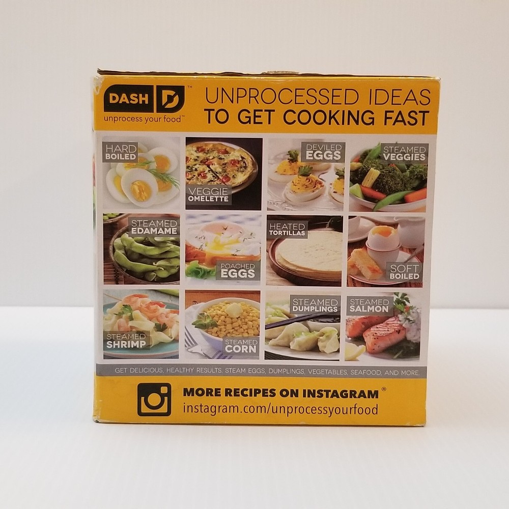 Dash Rapid Electric Egg Cooker for 6 Eggs – Hard Boil Poach Scramble