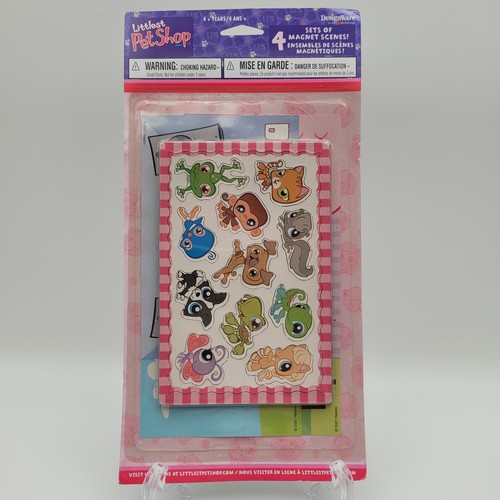 Littlest Pet Shop Hasbro 2007 Magnet Scenes New In Package - Bild 1 von 2