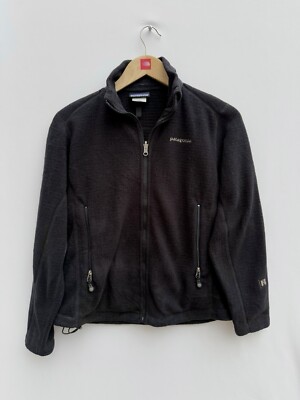 Patagonia R1 Regulator Polartec Fleecejacke schwarz Damen XS Vintage Outdoor