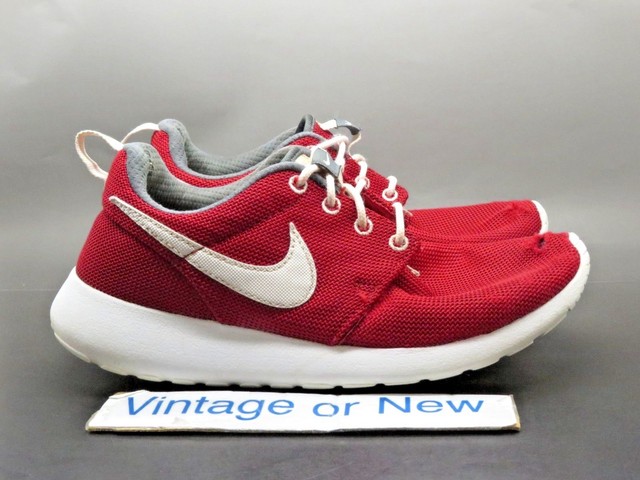 Nike Roshe One GS Gym Red White Dark Grey 599728-603 US 4y for sale online | eBay
