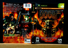 DOOM 3 RESURREDTION OF EVIL - COVER ONLY NO GAME XBOX