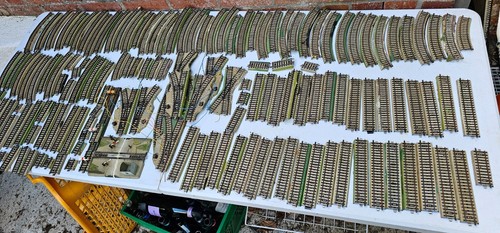 Konvolut Märklin Schienen Weichen etc H0 Dachbodenfund - Bild 4 von 18