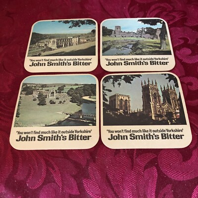 BREWERIANA COLLECTOR - JOHN SMITH'S BITTER YOU WONT FIND MUCH LIKE BEER MATS T30