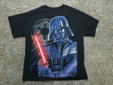 Vintage 90s Star Wars MEDIUM Darth Vader Dark Lord of the Sith T-shirt Shirt