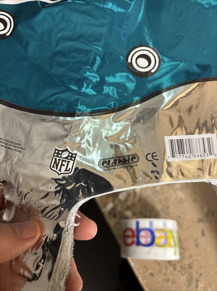 "Lote de 5 clásicos Philadelphia Eagles fútbol verde oscuro 27""x22"" casco lámina" Foto 2 de 4