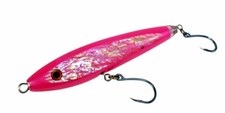 8 inch Stick Bait Slow Sinking Pink Big Game Tuna Popper Lure GT -Abalone Shell