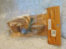 NOS! Vintage Longaberger Wood Hand Bell Kit - Fits Regular and Small Flower Pots