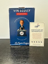 Los Angeles Dodgers 2012 Vin Scully Ticket Package Bobblehead bobble VIP NIB #'d