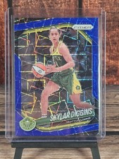 2025 Panini Prizm WNBA Skylar Diggin #123 Blue Velocity Seattle Storm