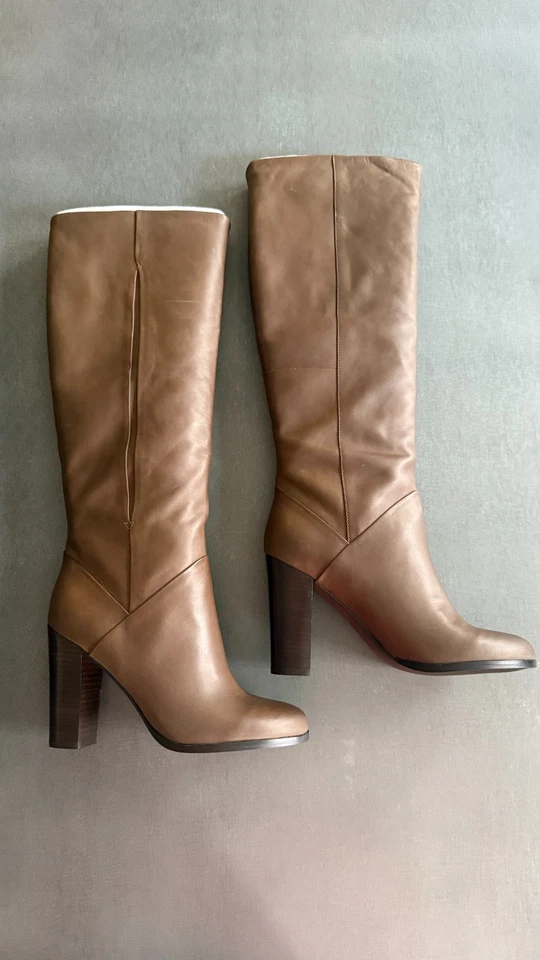 Botas altas hasta la rodilla LUXURY REBEL Violeta DeepTaupe para mujer 37,5 nuevas con caja Foto 4 de 4