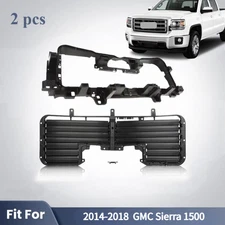 Radiator Support Bracket Grille Air Shutter Kit For 2014-2018 GMC Sierra 1500