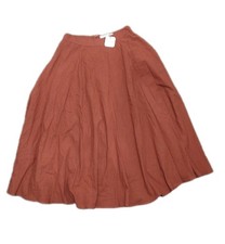 Altar'd State Womens Maxi Skirt Size Medium Orange Rust Boho , lined W29/L34"
