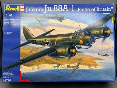 Flugzeug Bausatz 1:32 Revell Junkers Ju 88A-1 Battle of Britain + OVP