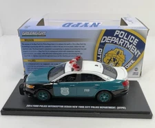Greenlight 1/43 Scale 2014 Ford Police Interception Sedan “NYPD”