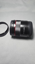Samyang AF 18mm f/2.8 FE Wide Angle Lens for Sony E-Mount 58mm w/ Caps Case