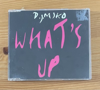 DJ Miko - What s Up (Good Condition CD) Italy Italian Release Euro House D.J.