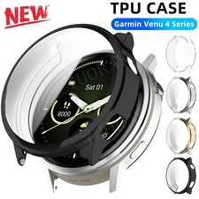 Case for Garmin Venu 4 41MM 45MM Smart Watch TPU Bumper Screen Protector Cover